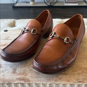 Beckett Simonon Men’s 13 Elegant Brown Leather Loafers